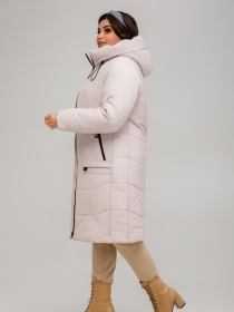 Зимняя куртка All Posa модель ap101641p-pudra Зимняя куртка All Posa модель ap101641p-pudra Фото