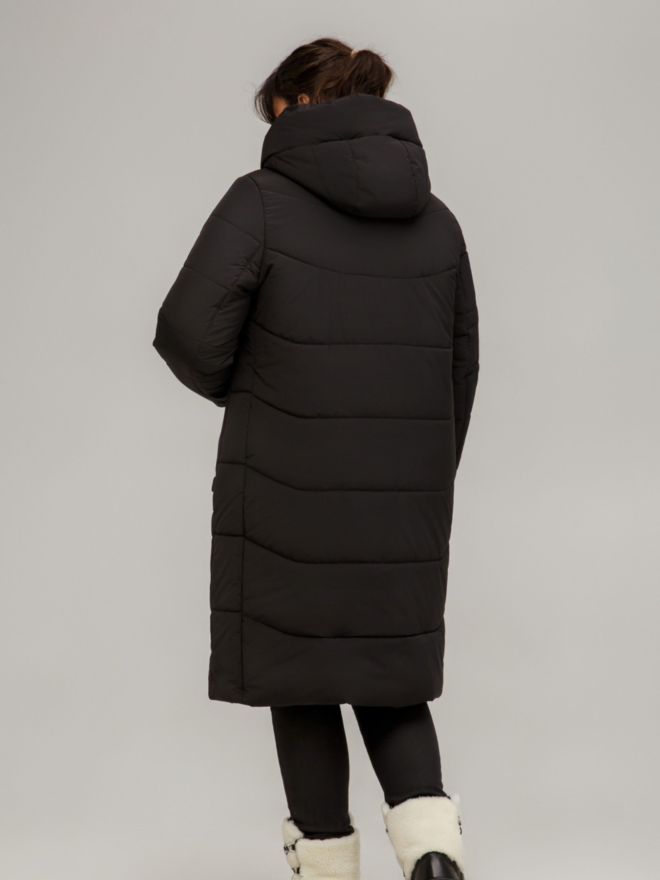 Зимняя куртка All Posa модель ap101641p-chornij Фото