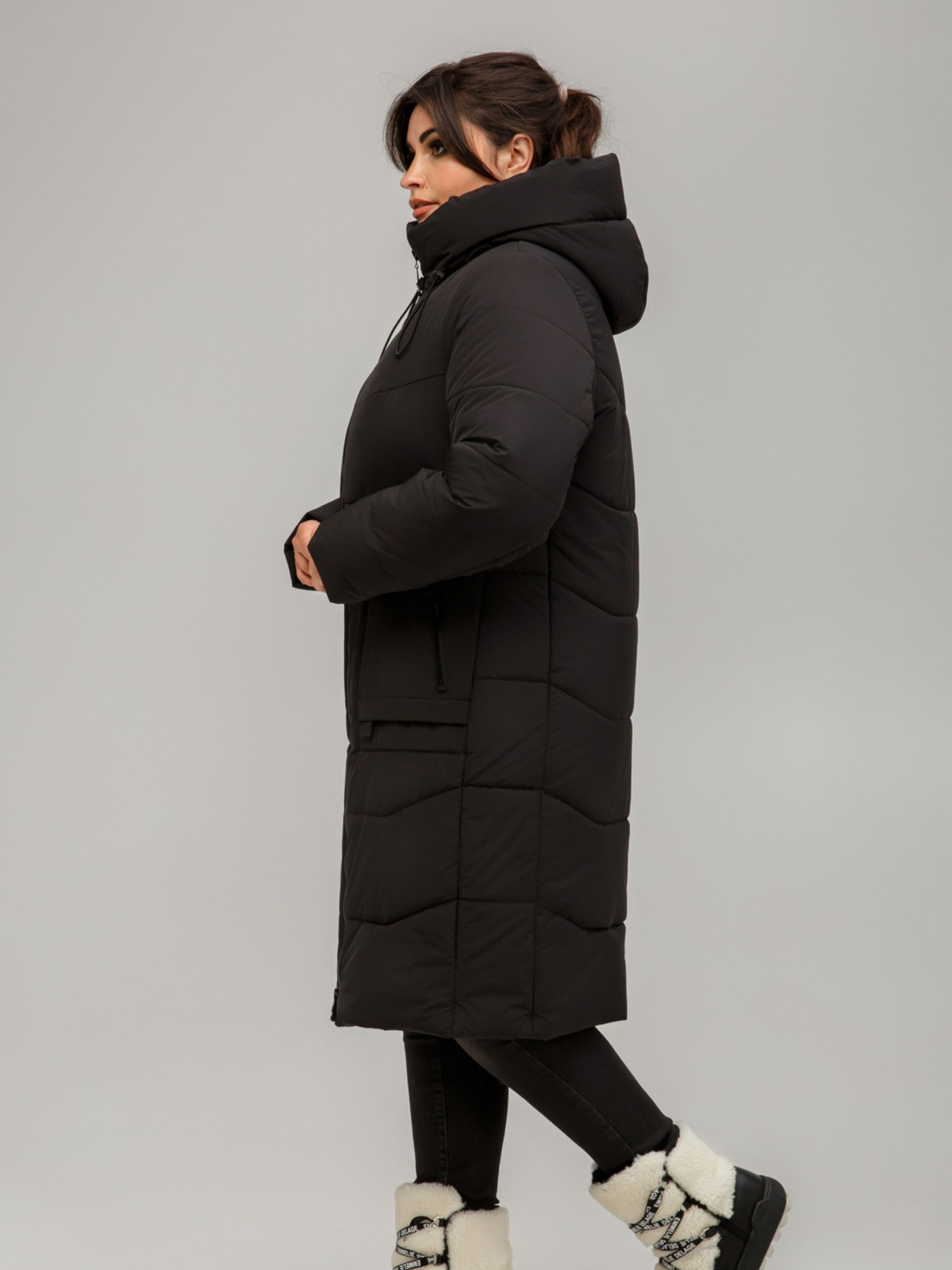 Зимняя куртка All Posa модель ap101641p-chornij Фото