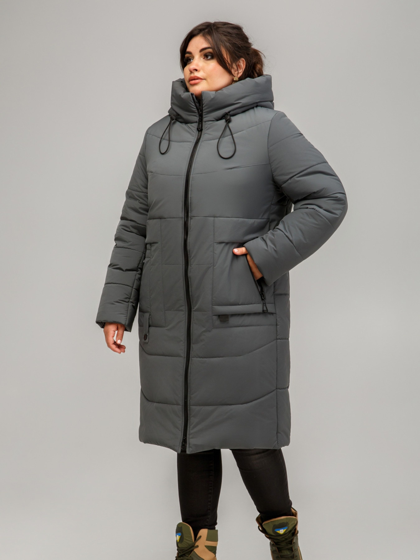 Зимняя куртка All Posa модель ap101641p-marengo Фото