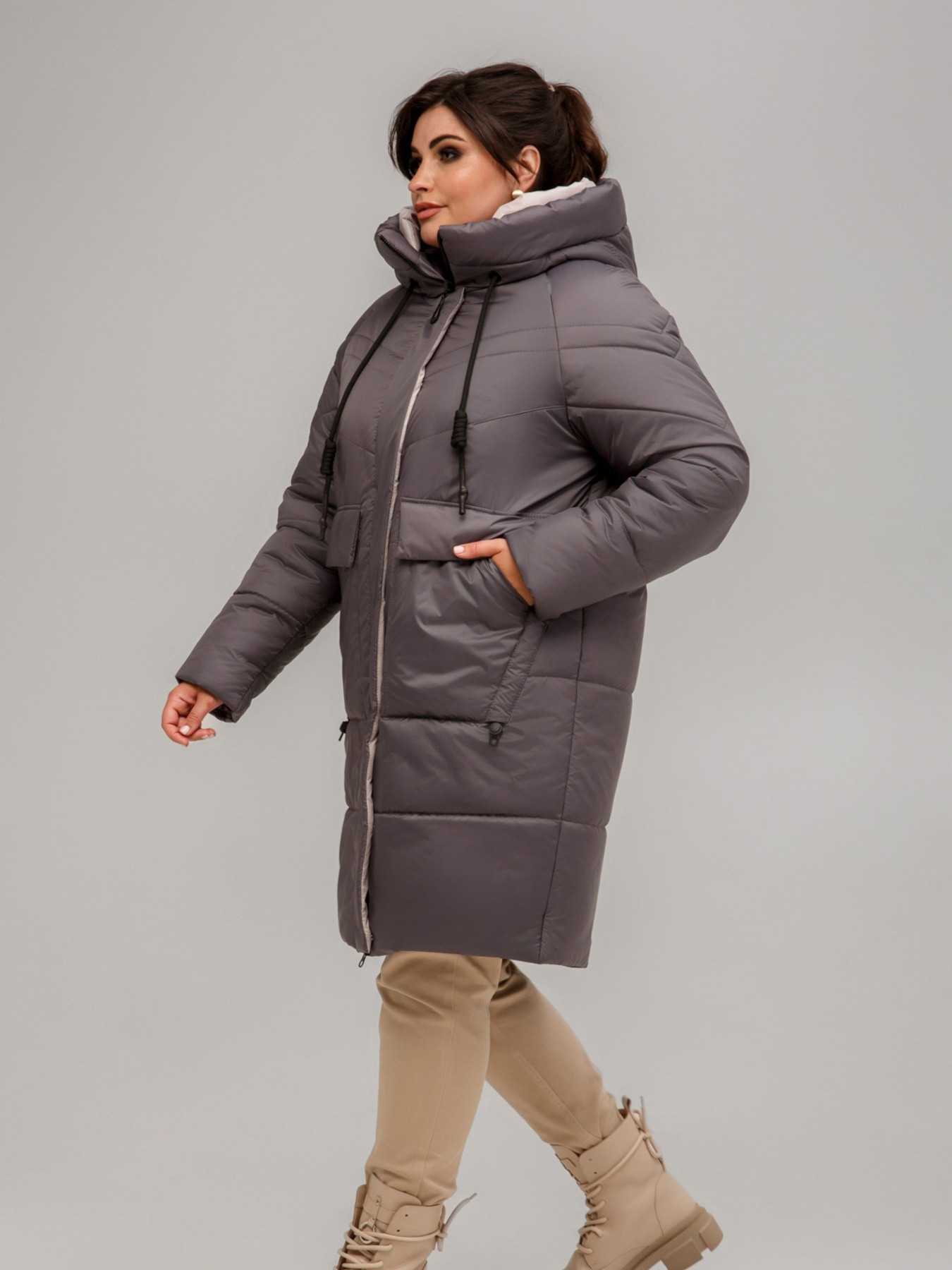 Зимняя куртка All Posa модель ap101638p-moko Фото