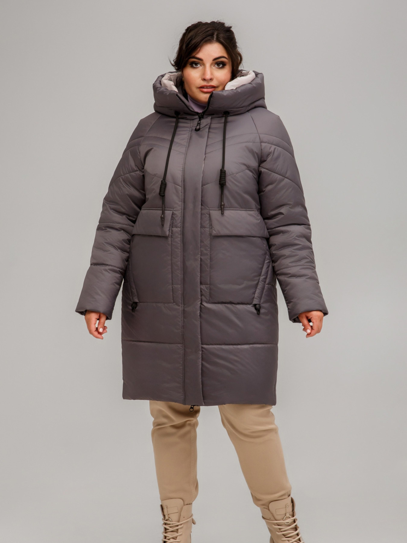 Зимова куртка All Posa модель ap101638p-moko Фото