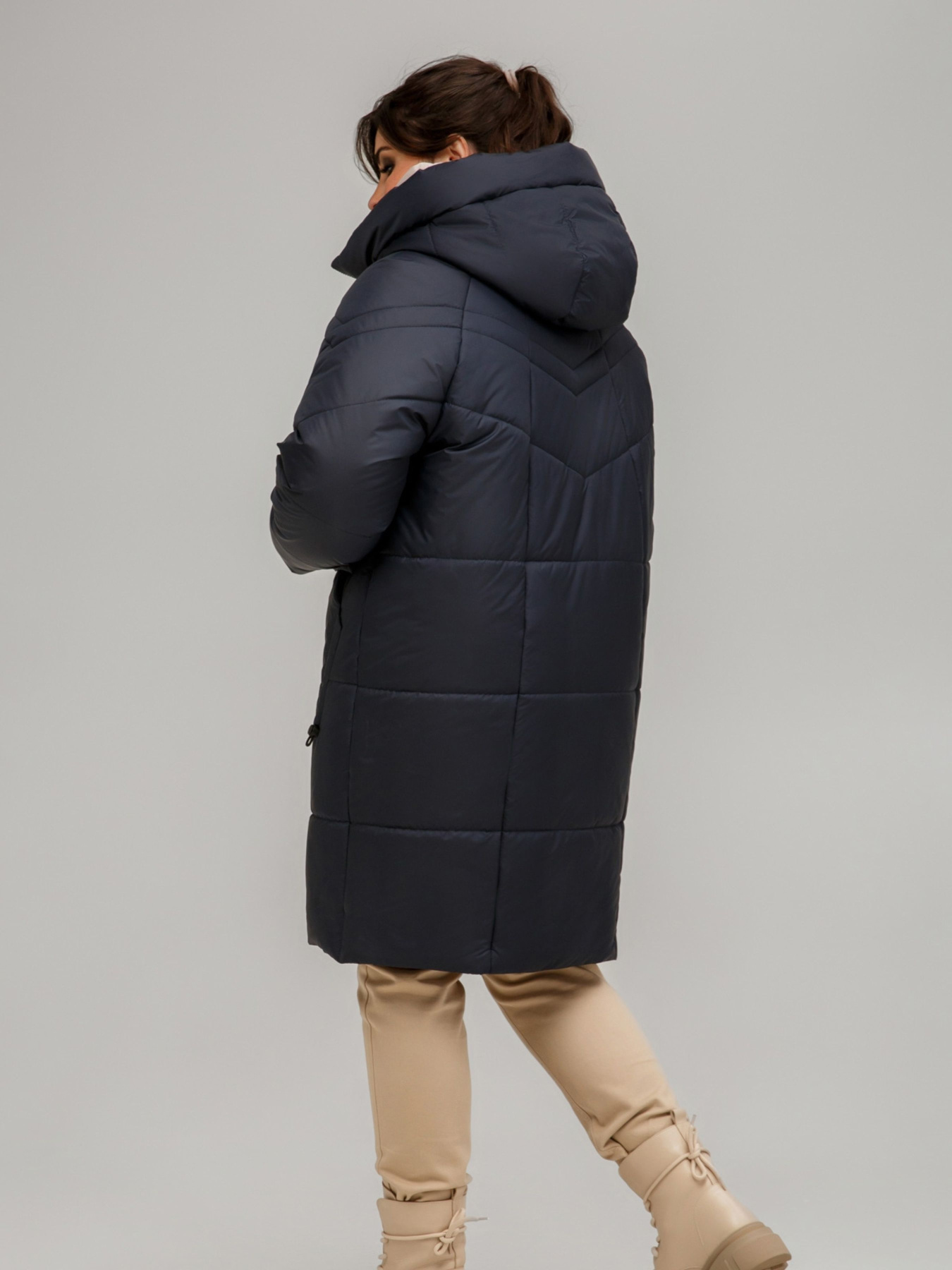 Зимняя куртка All Posa модель ap101638p-temno-sinj Фото