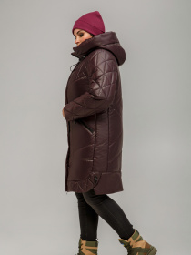 Зимняя куртка All Posa модель ap101620p-shokolad Фото