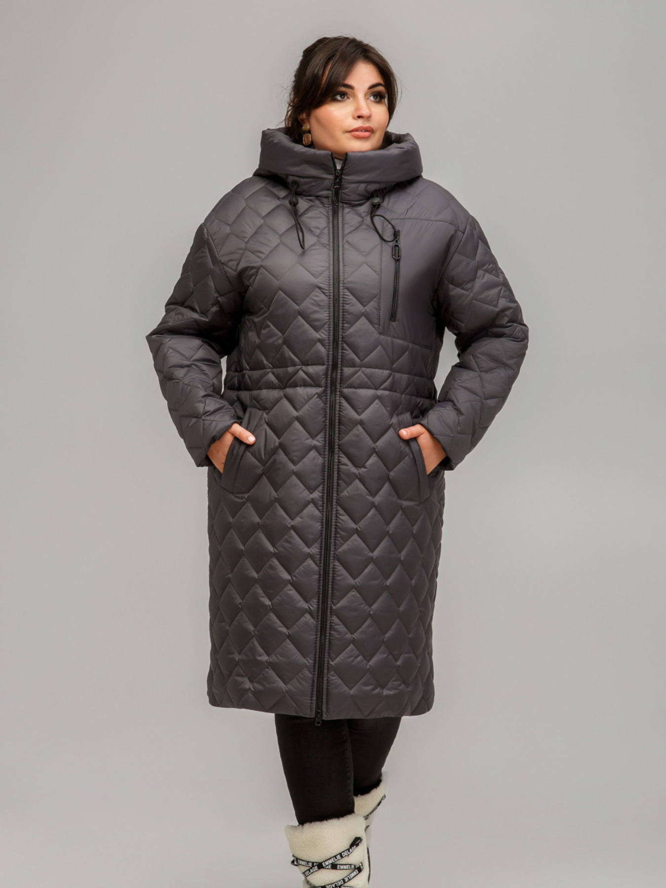 Демисезонная куртка All Posa модель ap101608p-graft Фото