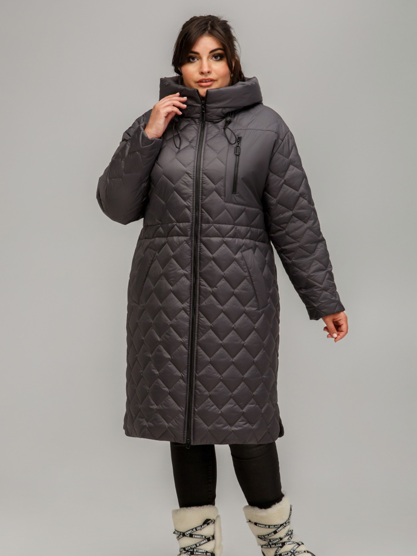 Демисезонная куртка All Posa модель ap101608p-graft Фото