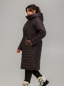 Демисезонная куртка All Posa модель ap101608p-baklazhan Фото