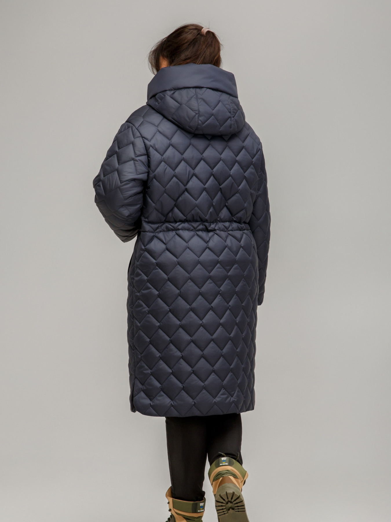 Демисезонная куртка All Posa модель ap101608p-temno-sinj Фото