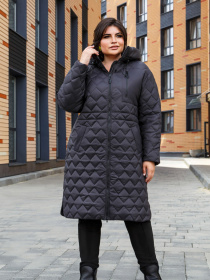 Демисезонная куртка All Posa модель ap101608p-temno-sinj Фото