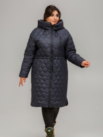 Демисезонная куртка All Posa модель ap101608p-temno-sinj Фото