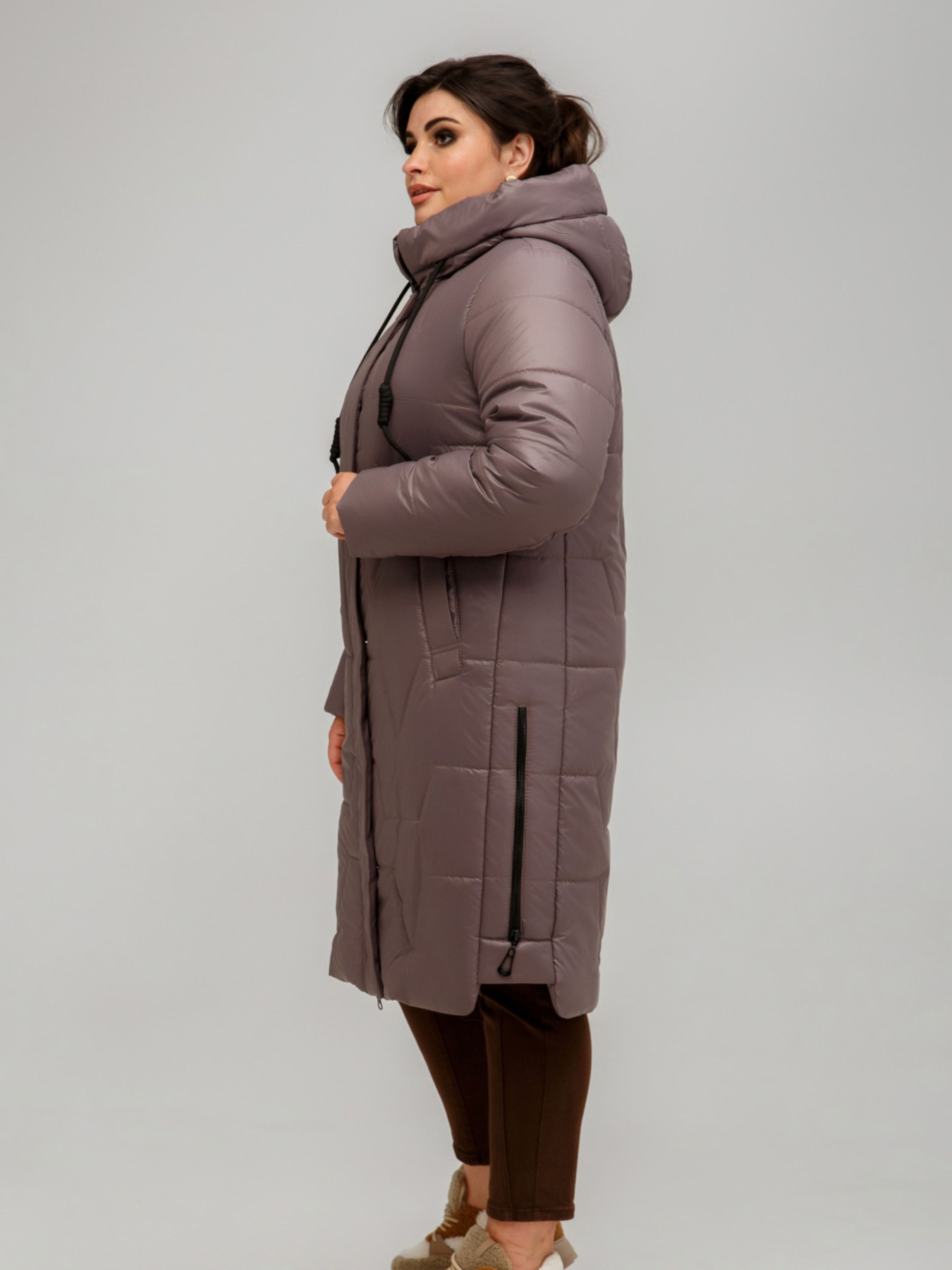 Зимняя куртка All Posa модель ap101551p-kakao Фото