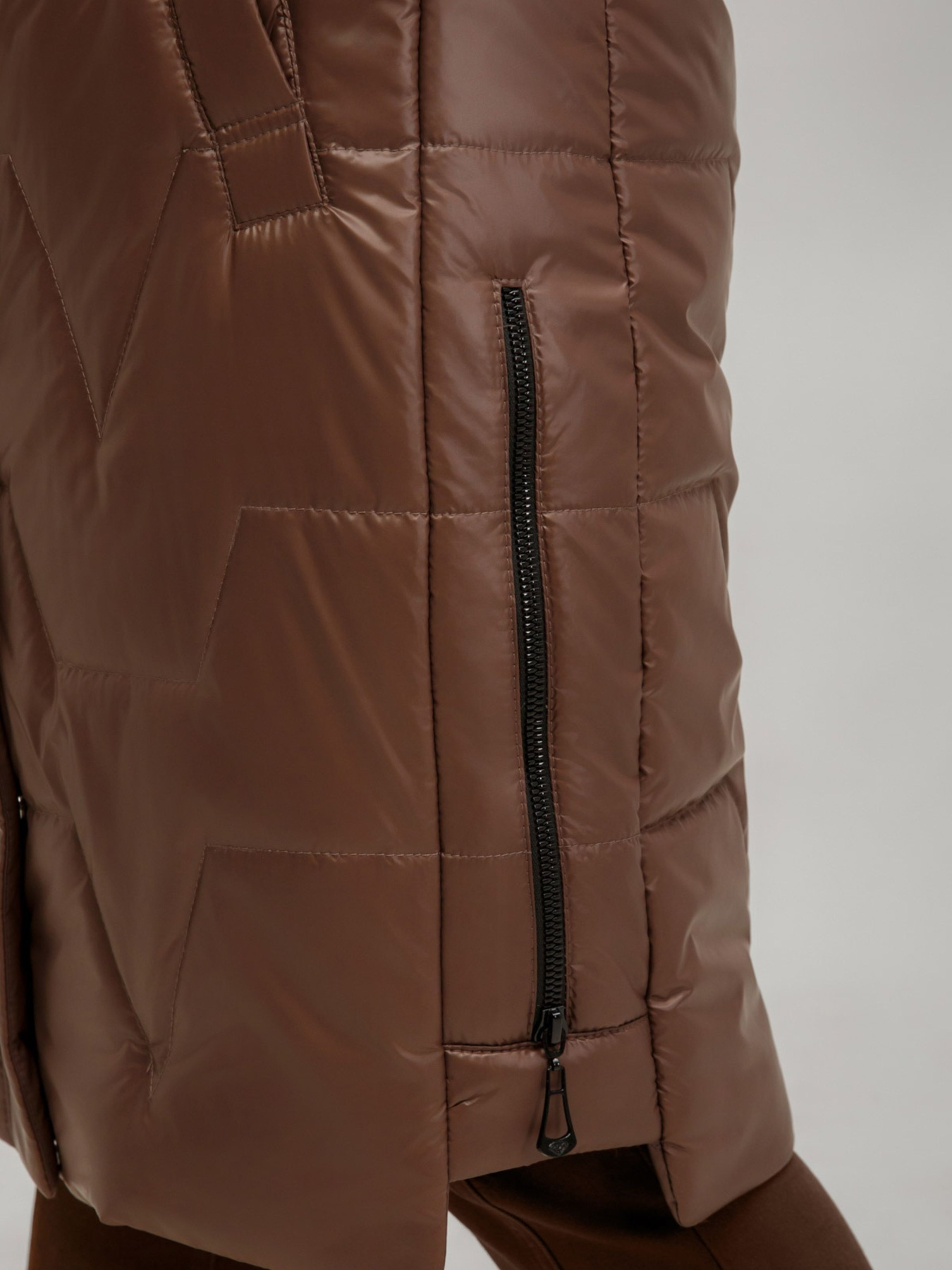 Зимняя куртка All Posa модель ap101551p-korichnevij Фото