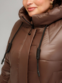 Зимняя куртка All Posa модель ap101551p-korichnevij Фото