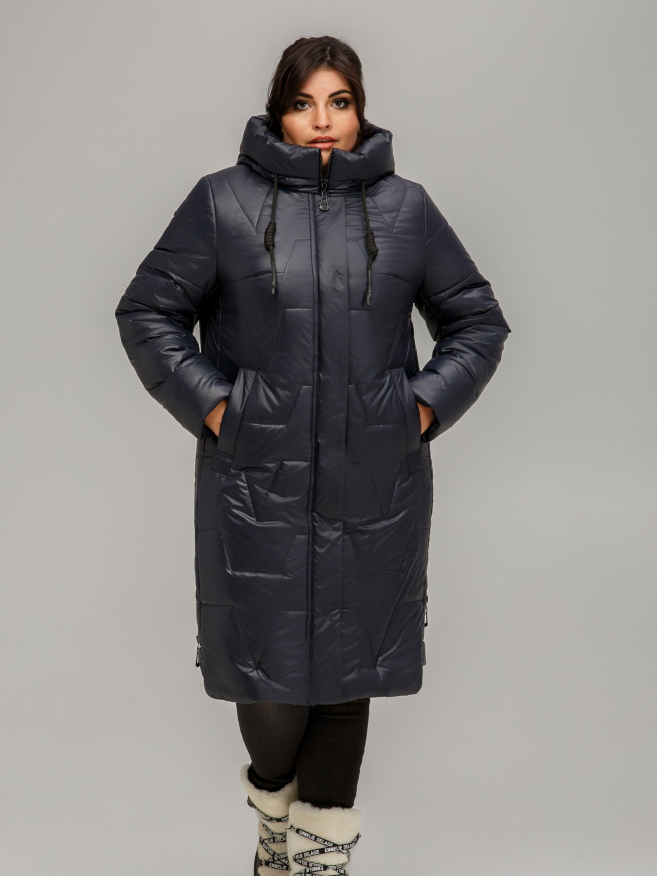 Зимняя куртка All Posa модель ap101551p-temno-sinj Фото