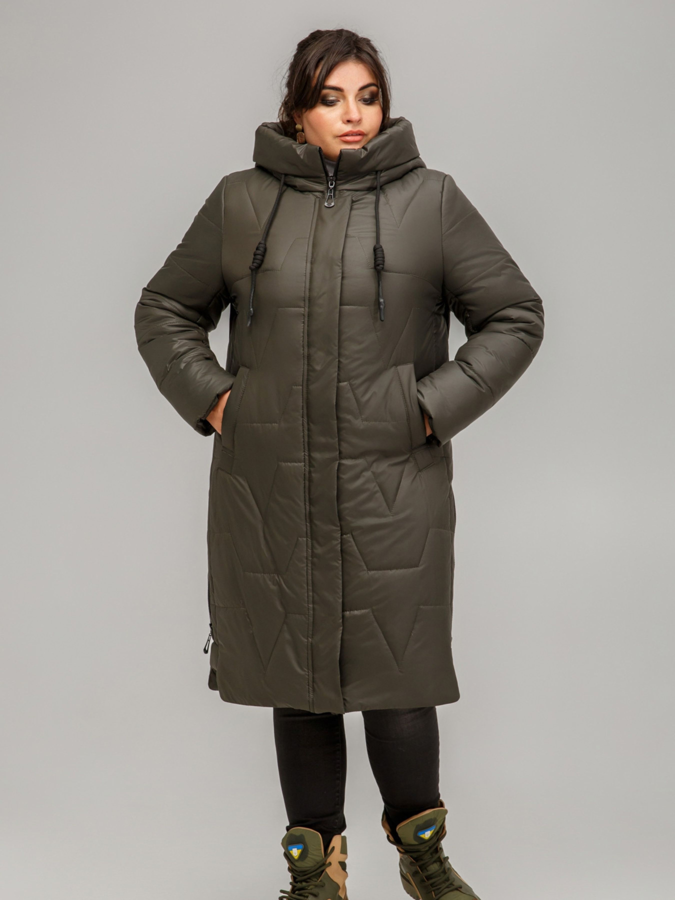 Зимняя куртка All Posa модель ap101551p-hak Фото