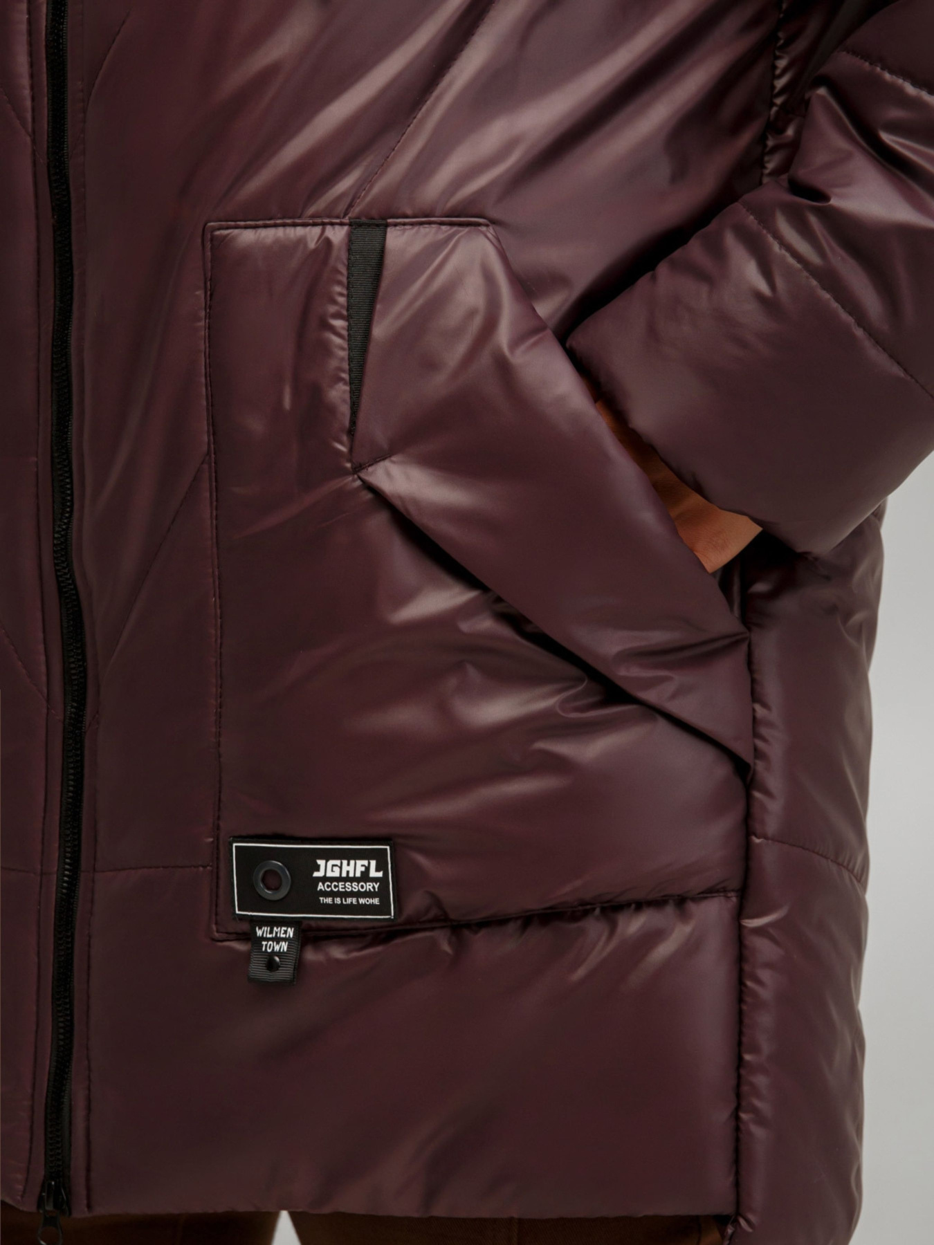 Куртки All Posa модель ap101510p-burgund Фото