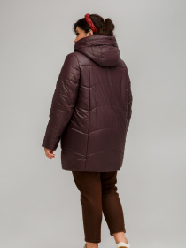Куртки и дубленки All Posa модель ap101510p-burgund Фото