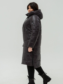 Зимняя куртка All Posa модель ap101229p-grkij-shokolad Зимняя куртка All Posa модель ap101229p-grkij-shokolad Фото