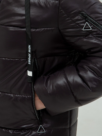 Зимняя куртка All Posa модель ap101229p-grkij-shokolad Зимняя куртка All Posa модель ap101229p-grkij-shokolad Фото