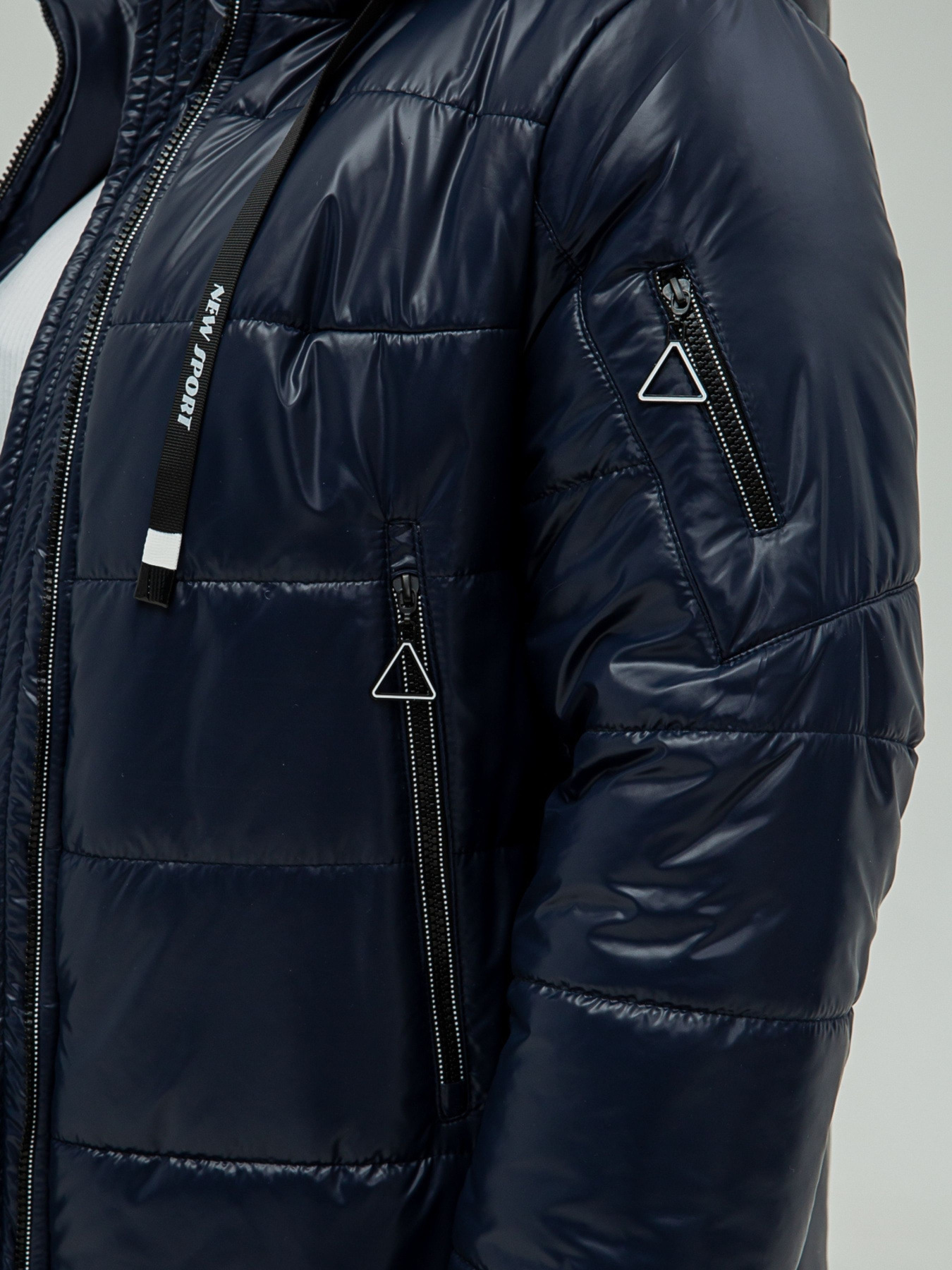 Зимняя куртка All Posa модель ap101229p-sinj Фото