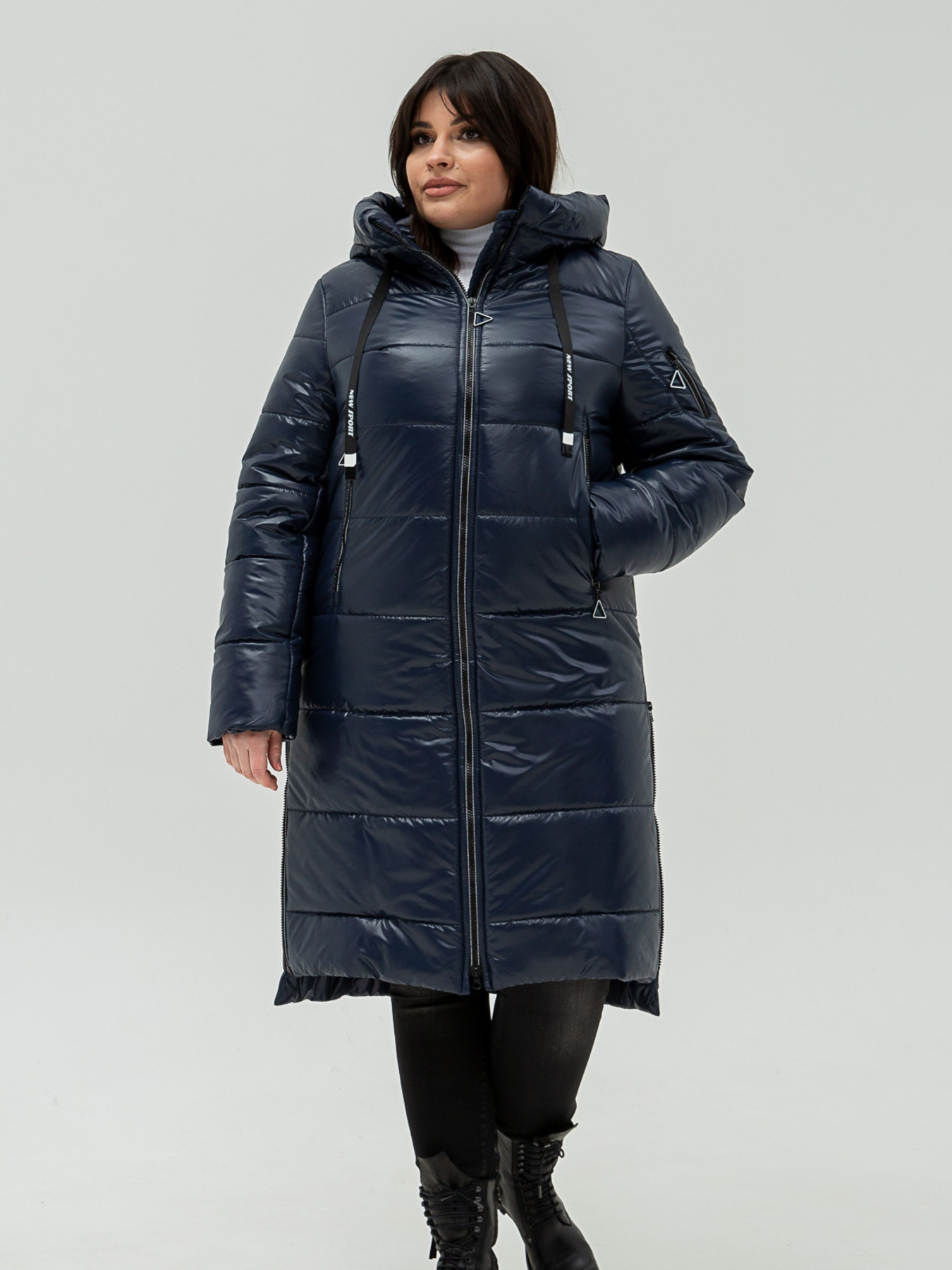 Зимняя куртка All Posa модель ap101229p-sinj Фото