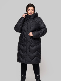 Зимняя куртка All Posa модель ap102220p-chornij Фото