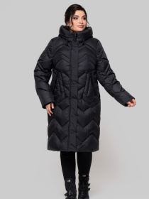 Зимняя куртка All Posa модель ap102220p-chornij Фото