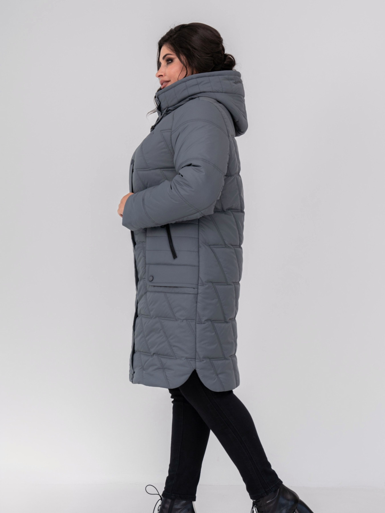 Зимняя куртка All Posa модель ap102156p-srij Фото
