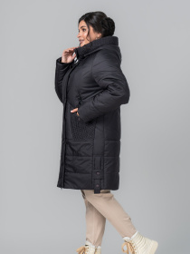 Зимова куртка All Posa модель ap102099p-baklazhan Фото