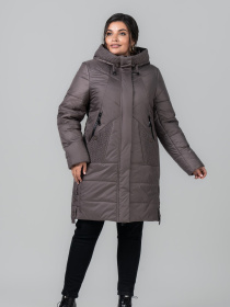 Зимова куртка All Posa модель ap102099p-dimchasta-troqnda Фото