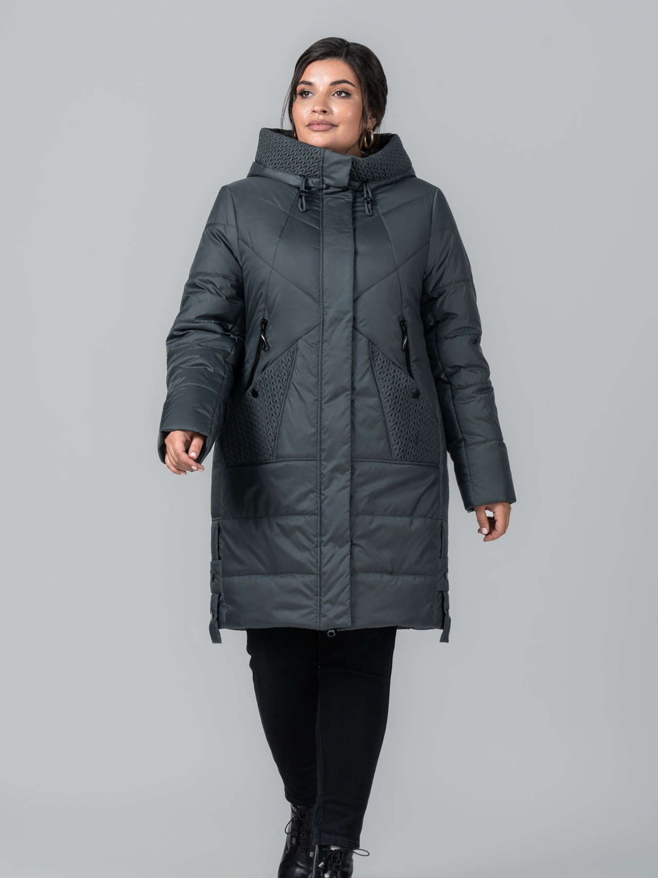 Зимняя куртка All Posa модель ap102099p-marengo Фото