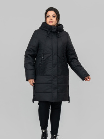 Зимняя куртка All Posa модель ap102099p-chornij Фото
