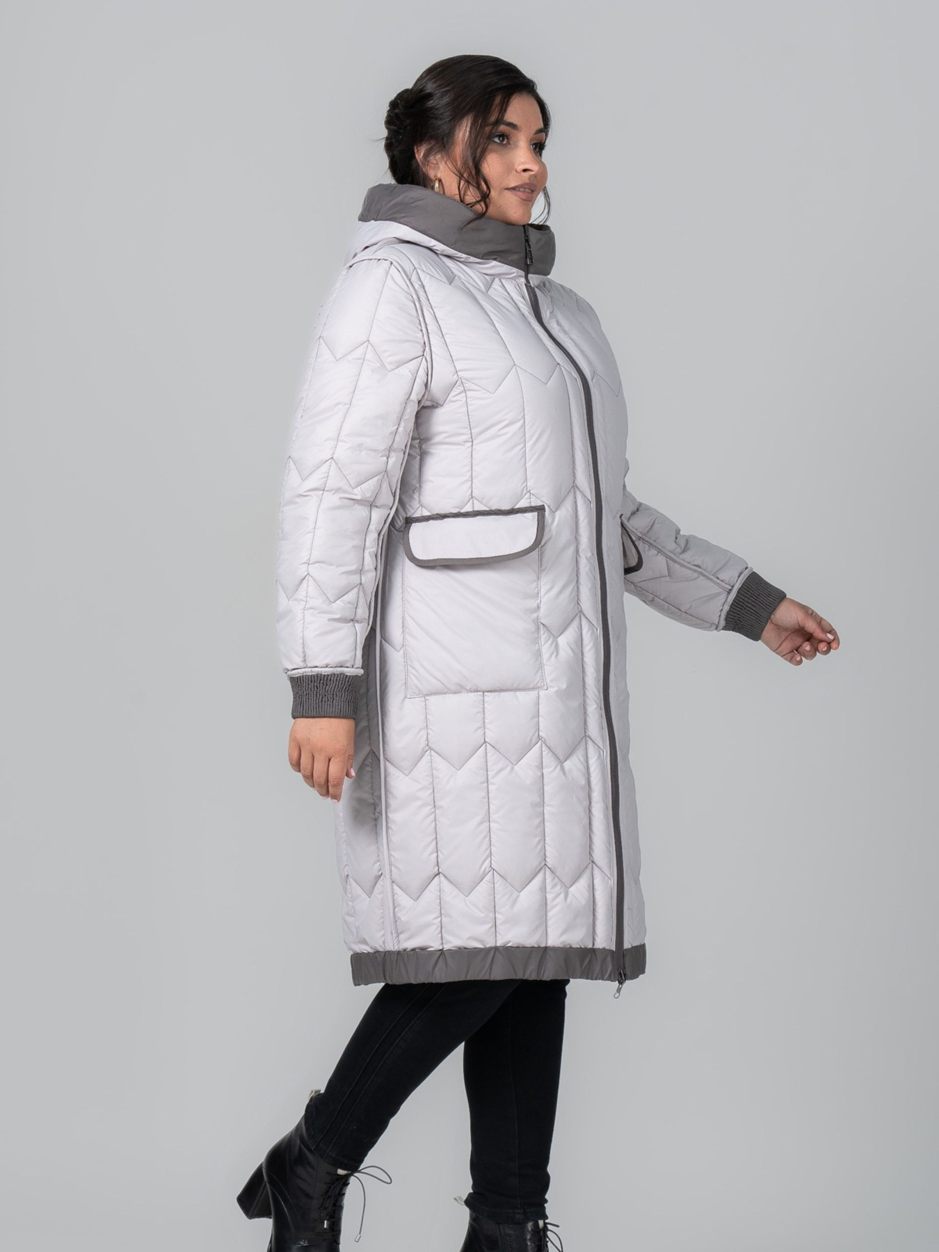 Зимова куртка All Posa модель ap102096p-moko-ld Фото