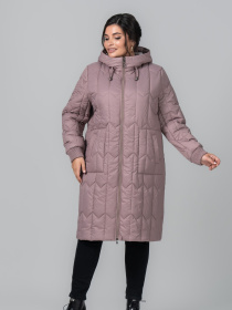 Зимняя куртка All Posa модель ap102096p-dimchasta-troqnda-kremovij Фото