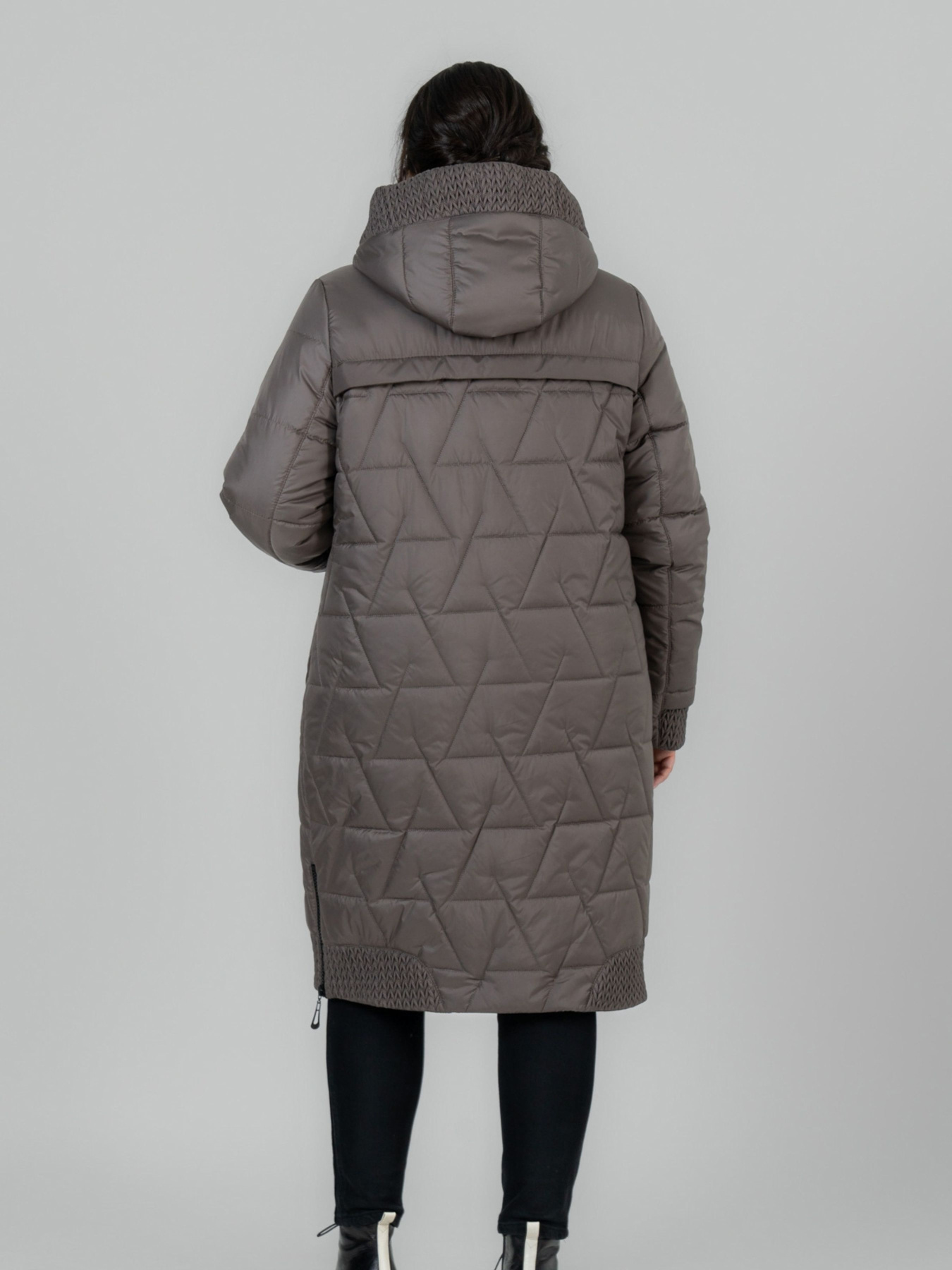 Зимняя куртка All Posa модель ap102027p-kakao Фото