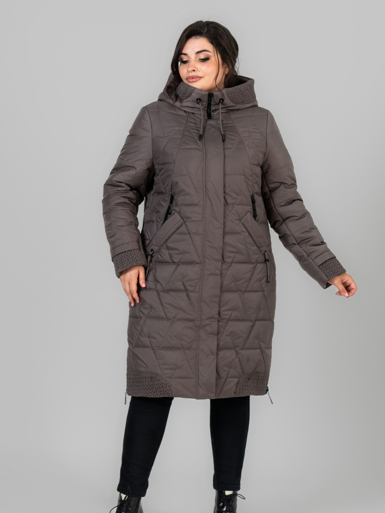 Зимова куртка All Posa модель ap102027p-moko Фото