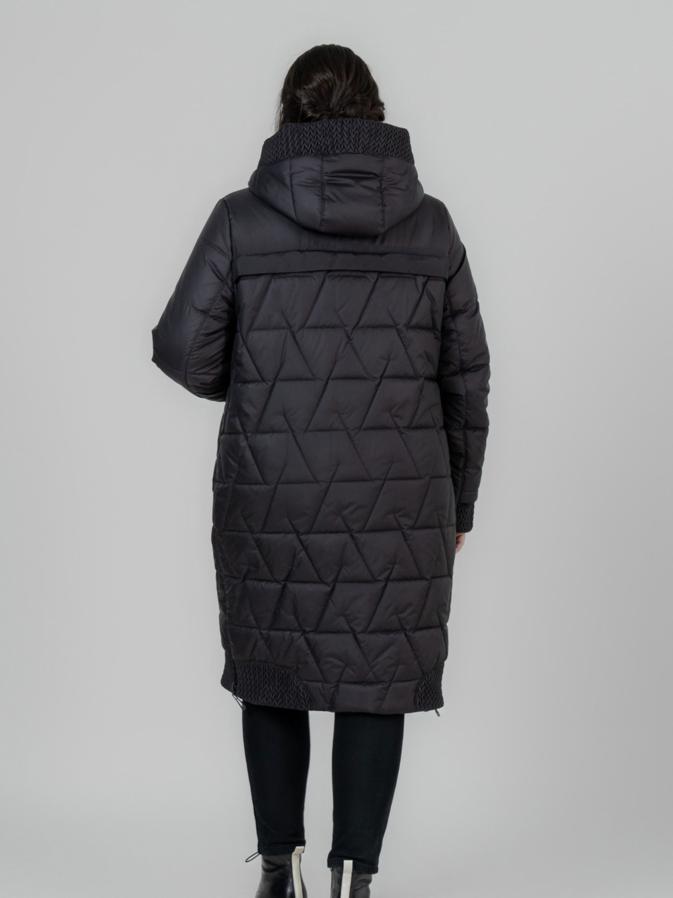 Зимняя куртка All Posa модель ap102027p-baklazhan Фото