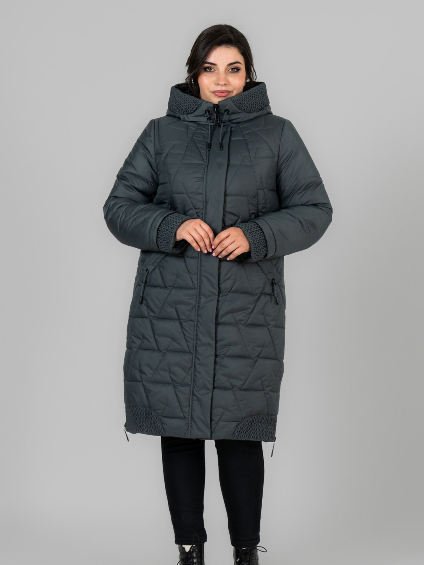 Зимова куртка All Posa модель ap102027p-butilka Фото