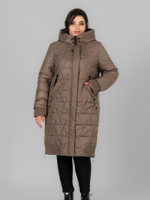 Зимова куртка All Posa модель ap102027p-bronza Фото