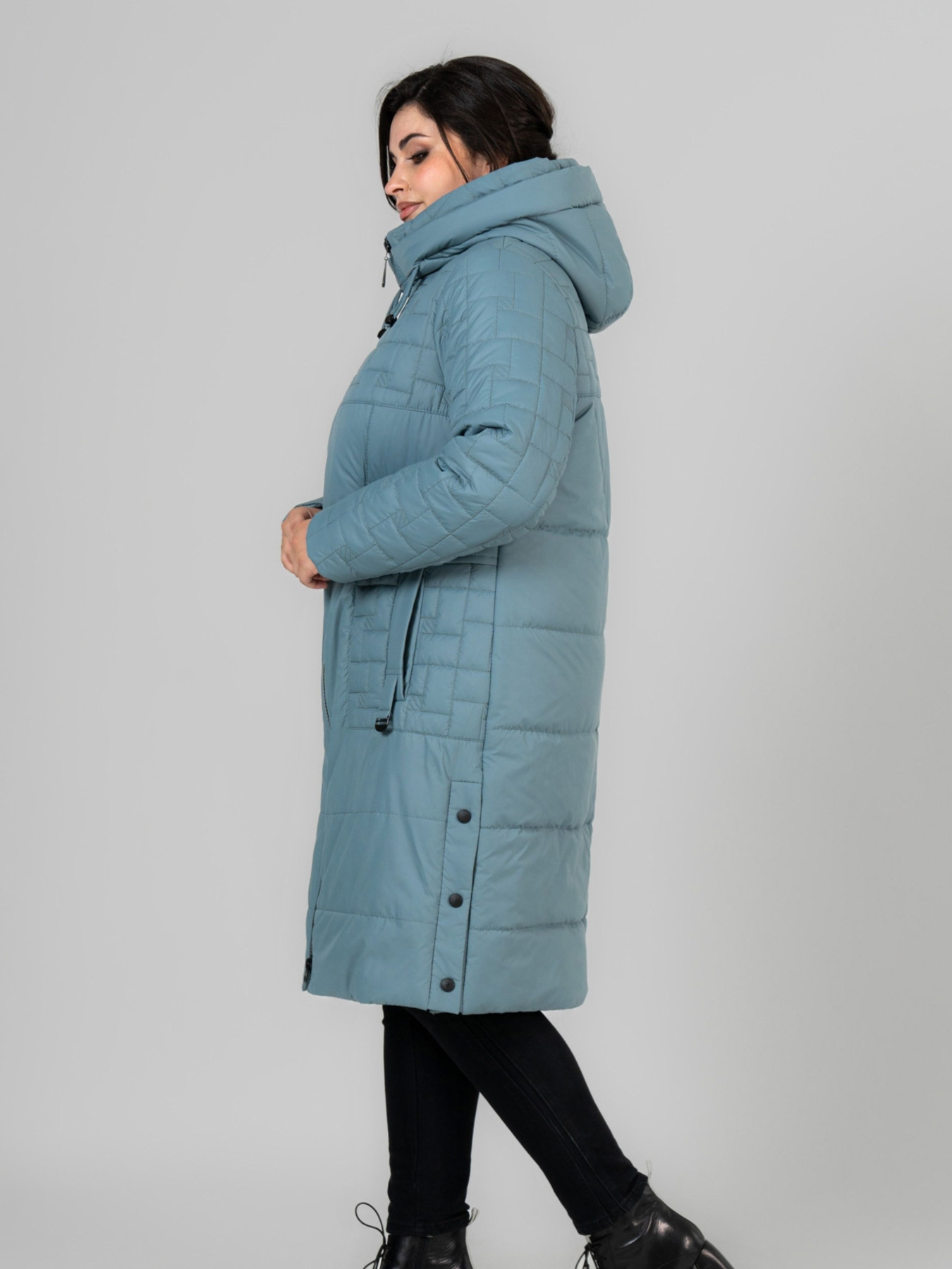 Демисезонная куртка All Posa модель ap102025p-bryuza Фото