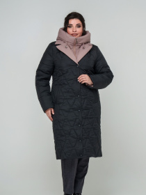 Зимняя куртка All Posa модель ap101731p-chornij Фото