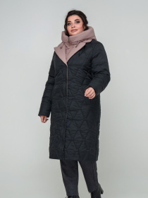 Зимова куртка All Posa модель ap101731p-chornij Фото