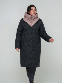 Зимова куртка All Posa модель ap101731p-chornij Фото