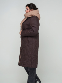 Зимняя куртка All Posa модель ap101732p-shokolad Зимняя куртка All Posa модель ap101732p-shokolad Фото