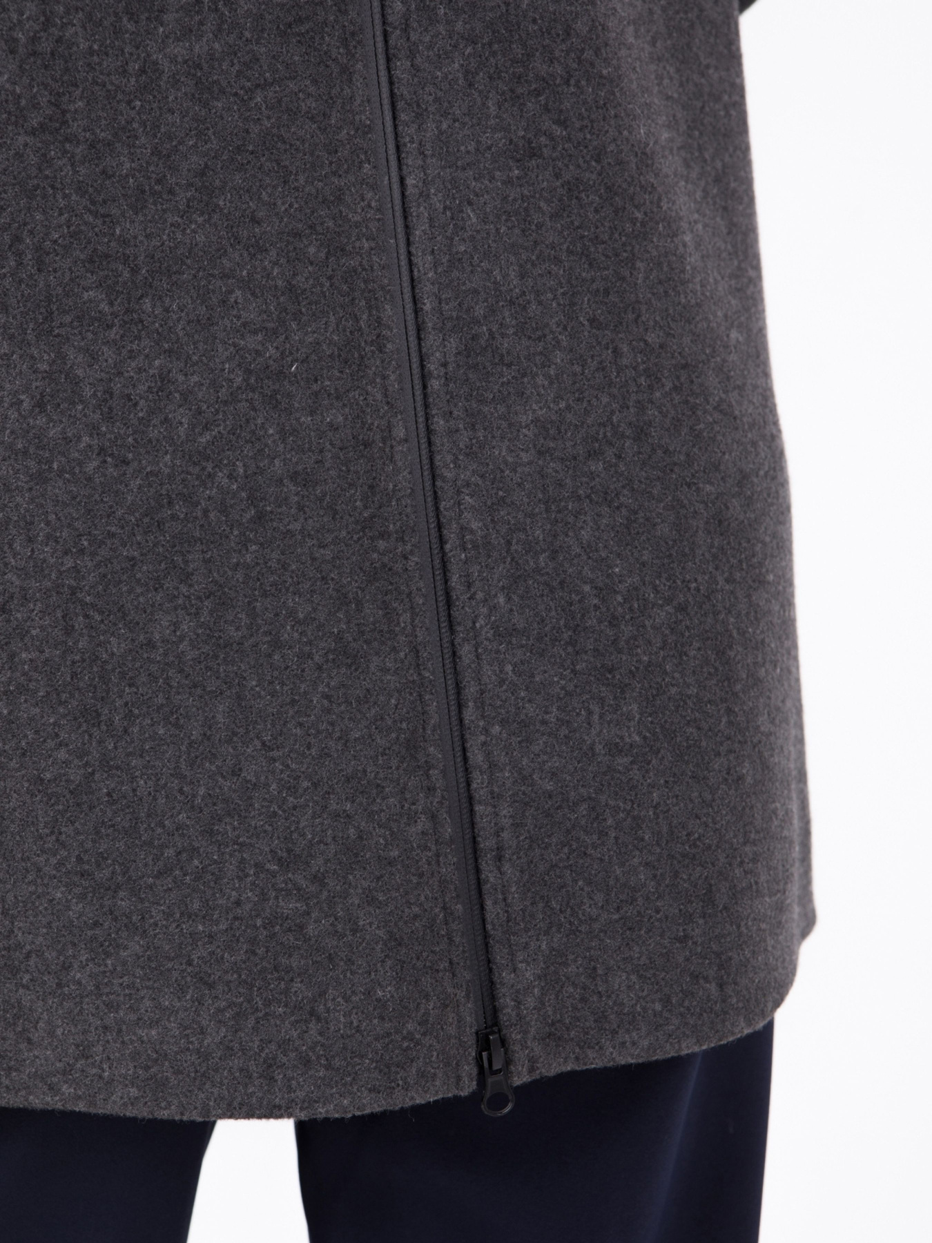 Пальто All Posa модель ap1197-3p-srij-smuzhka Фото