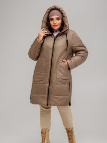 Демисезонная куртка All Posa модель ap1196-1p-bronza Демисезонная куртка All Posa модель ap1196-1p-bronza Фото