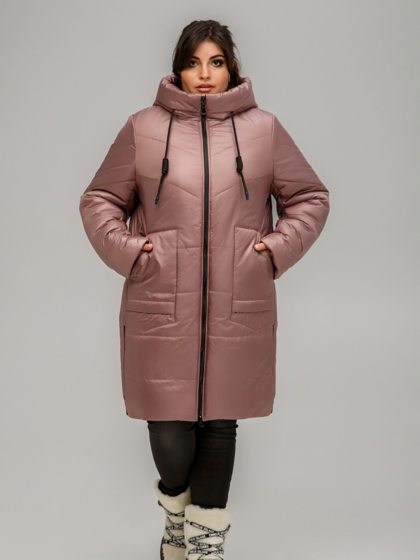 Демисезонная куртка All Posa модель ap1196-1p-dimchasta-troqnda Фото