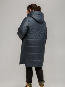 Демисезонная куртка All Posa модель ap1196-1p-temno-bryuzovij Фото