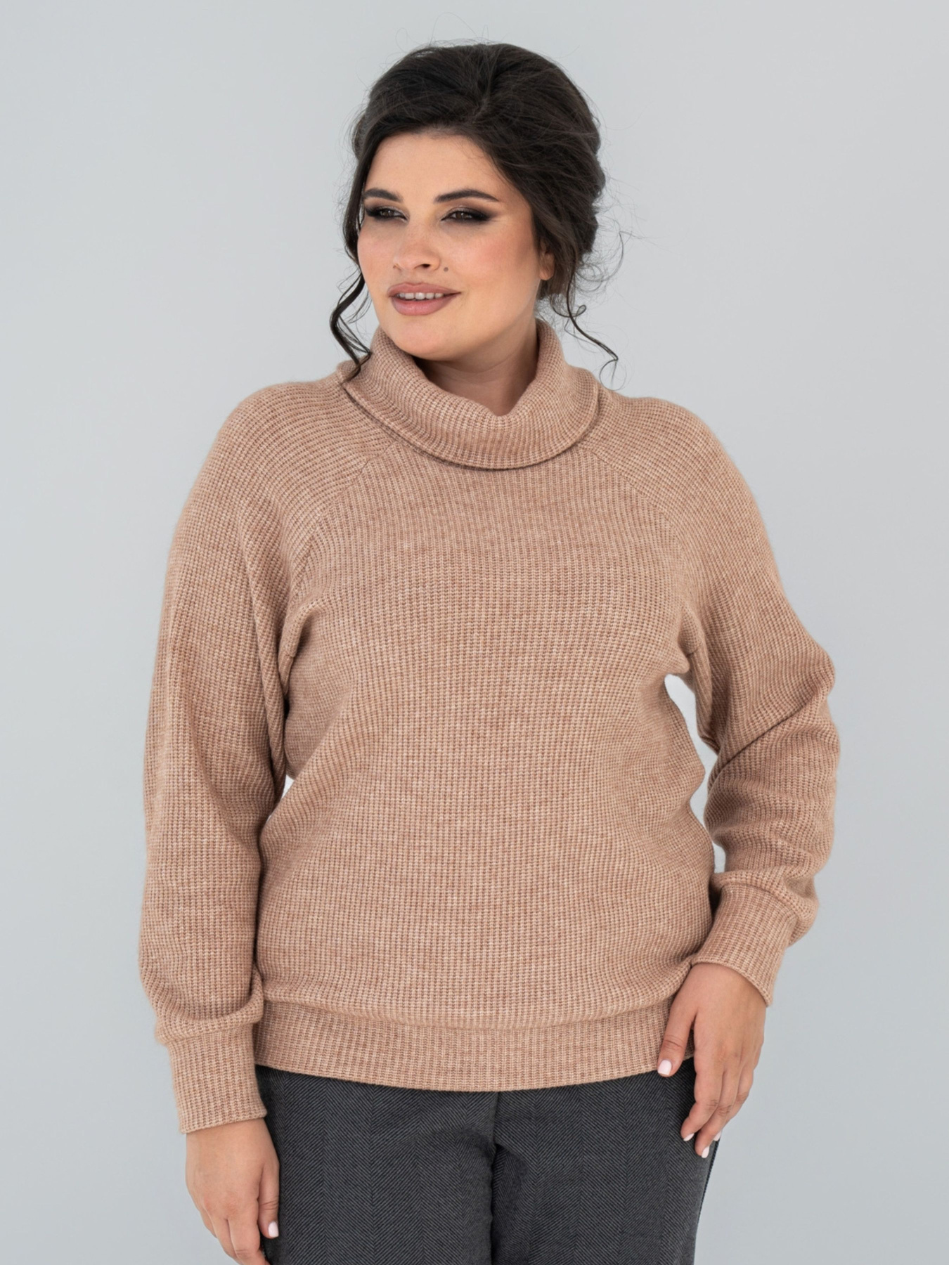 Свитер All Posa модель ap102144p-korichnevij Фото