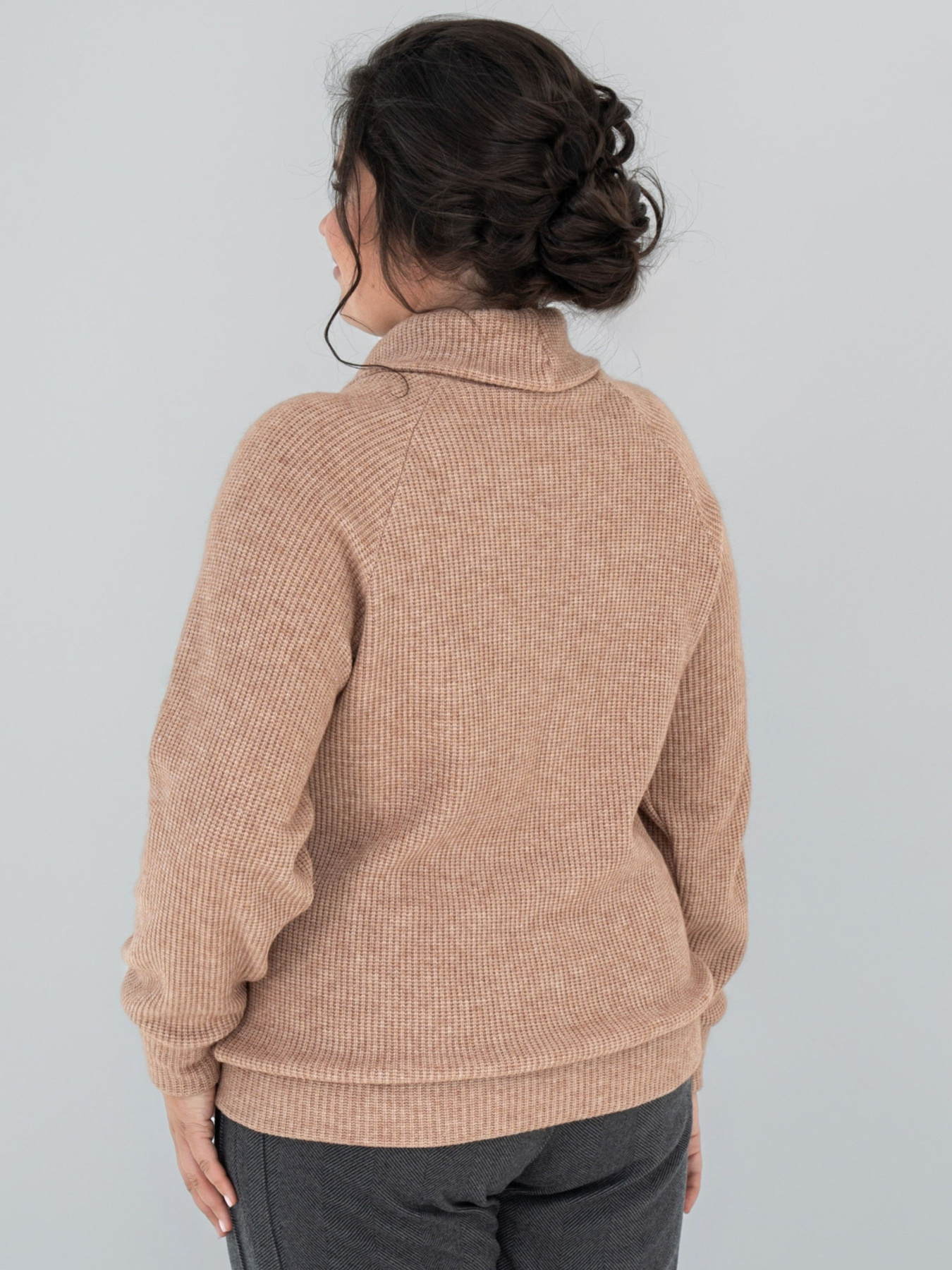 Свитер All Posa модель ap102144p-korichnevij Фото